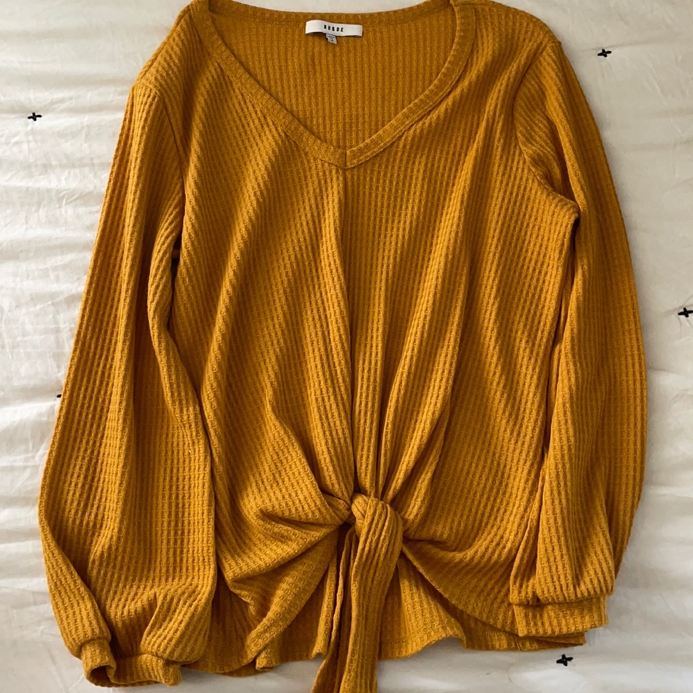 Long sleeved blouse - Loose fitting